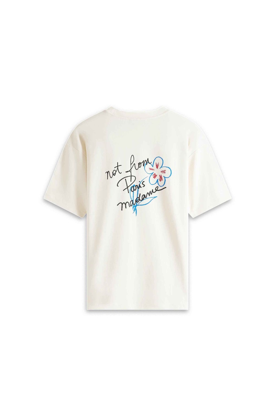 Noodzaak Drole De Monsieur | Het Sketch-Slogan-T-Shirt