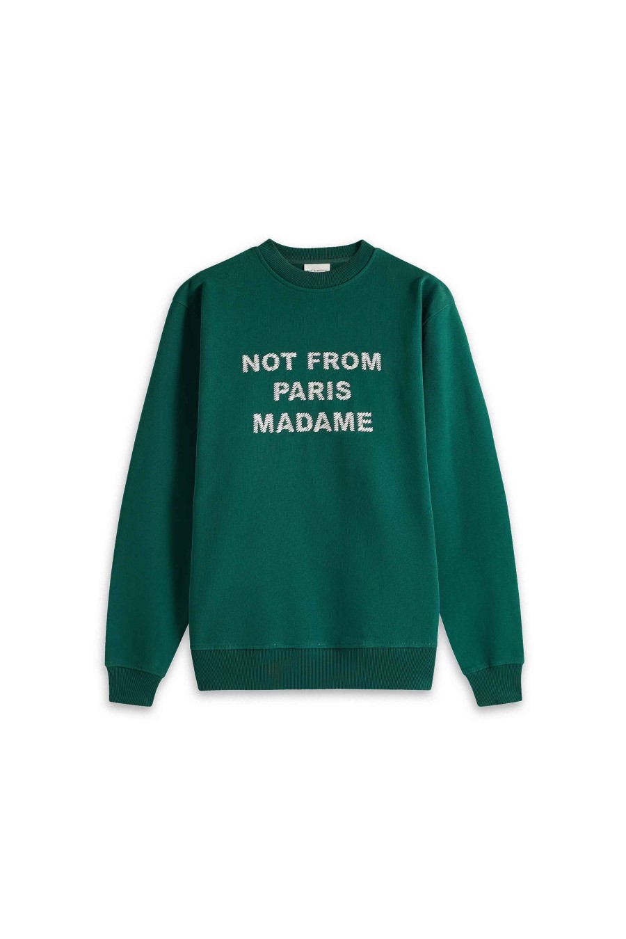 Noodzaak Drole De Monsieur | Het Slogan-Sweatshirt