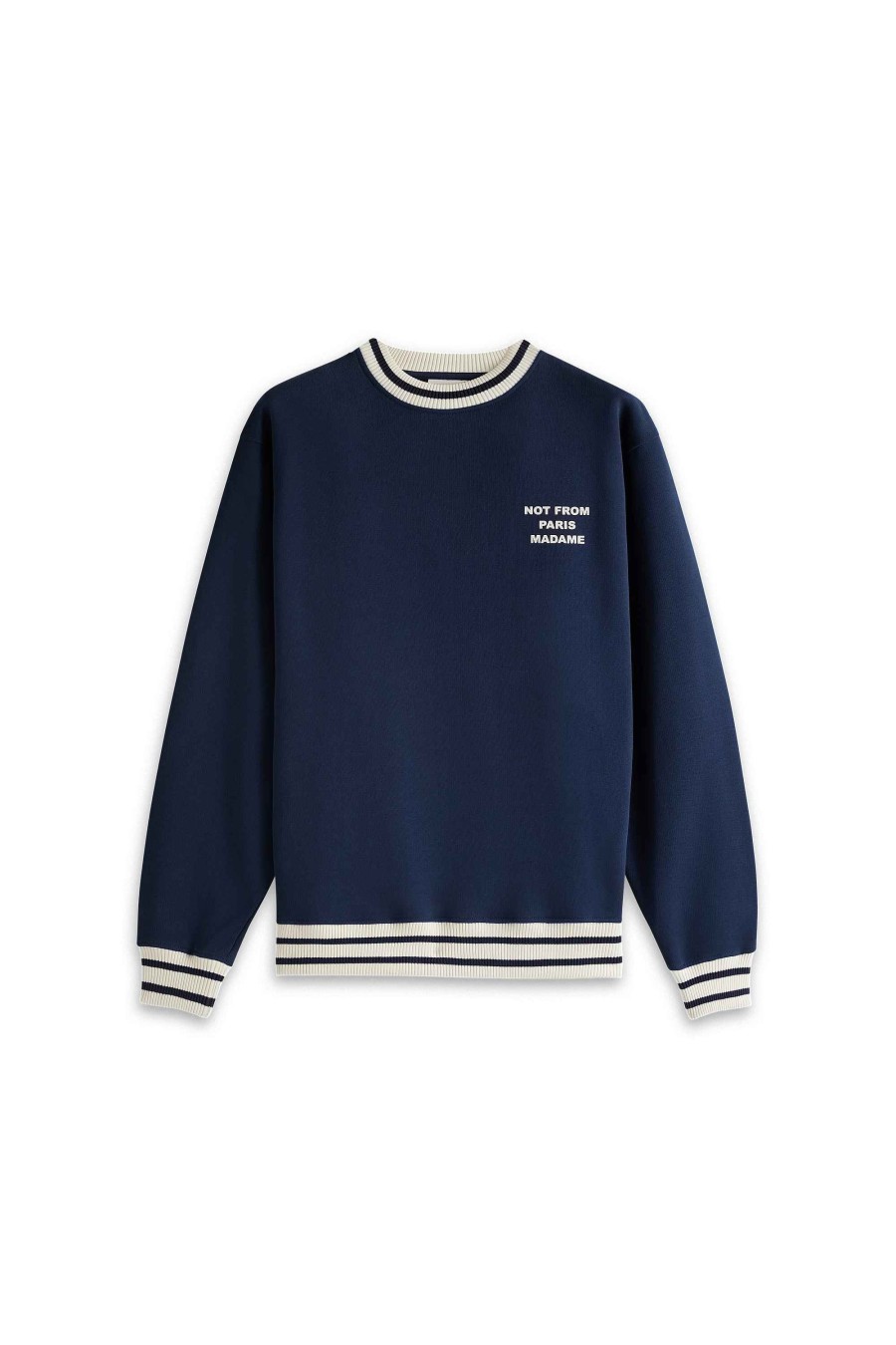 Noodzaak Drole De Monsieur | Het Sportslogan-Sweatshirt