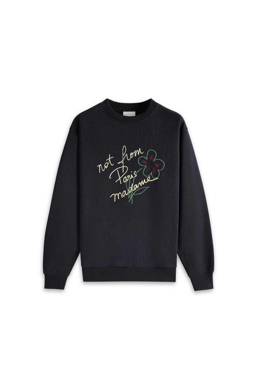 Noodzaak Drole De Monsieur | Het Sketch Slogan-Sweatshirt