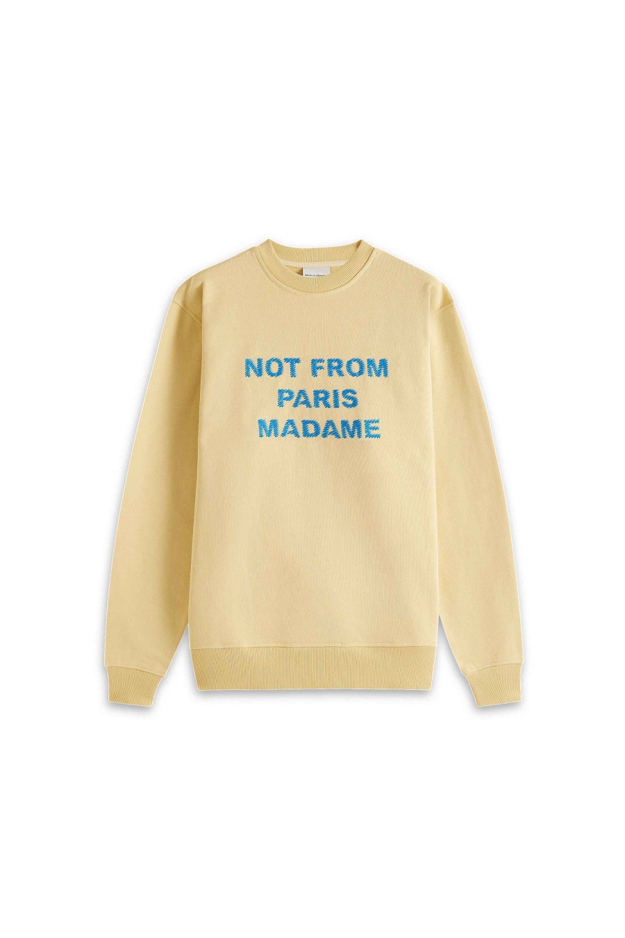 Noodzaak Drole De Monsieur | Het Slogan-Sweatshirt