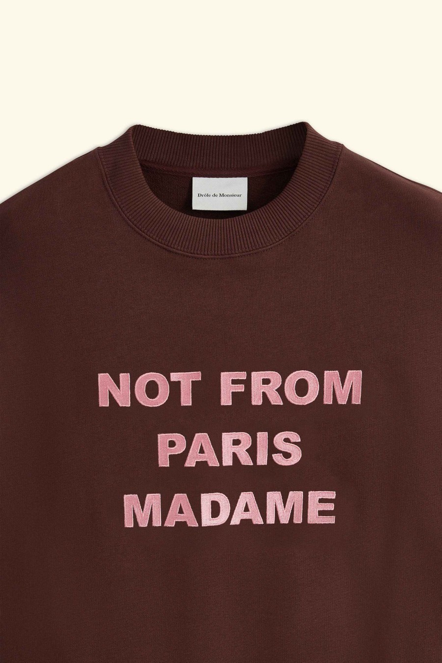 Kleding Drole De Monsieur | Het Slogan-Sweatshirt